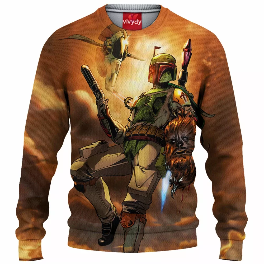 Boba Fett Knitted Sweater