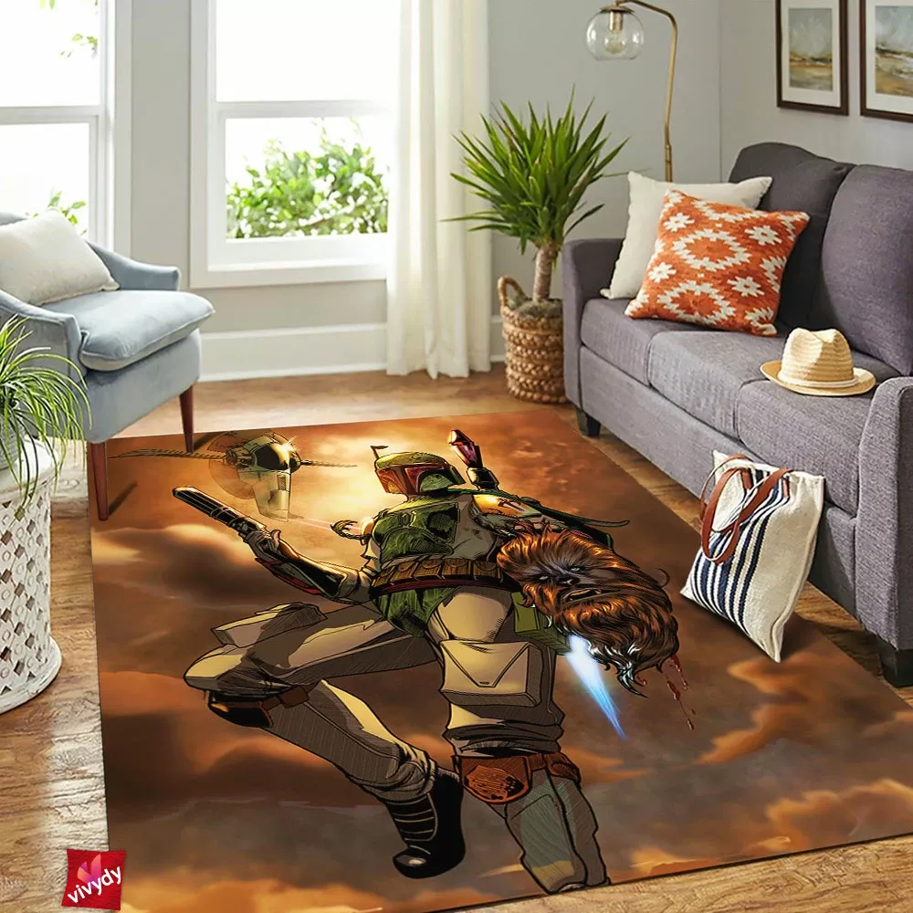 Boba Fett Rectangle Rug