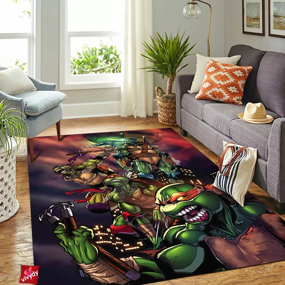 Tmnt Rectangle Rug