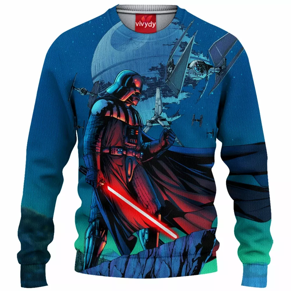 Darth Vader Knitted Sweater