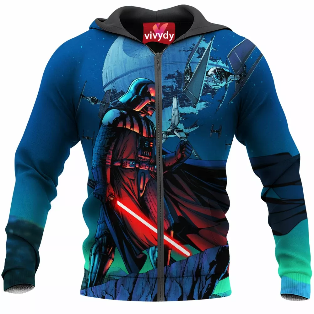 Darth Vader Zip Hoodie