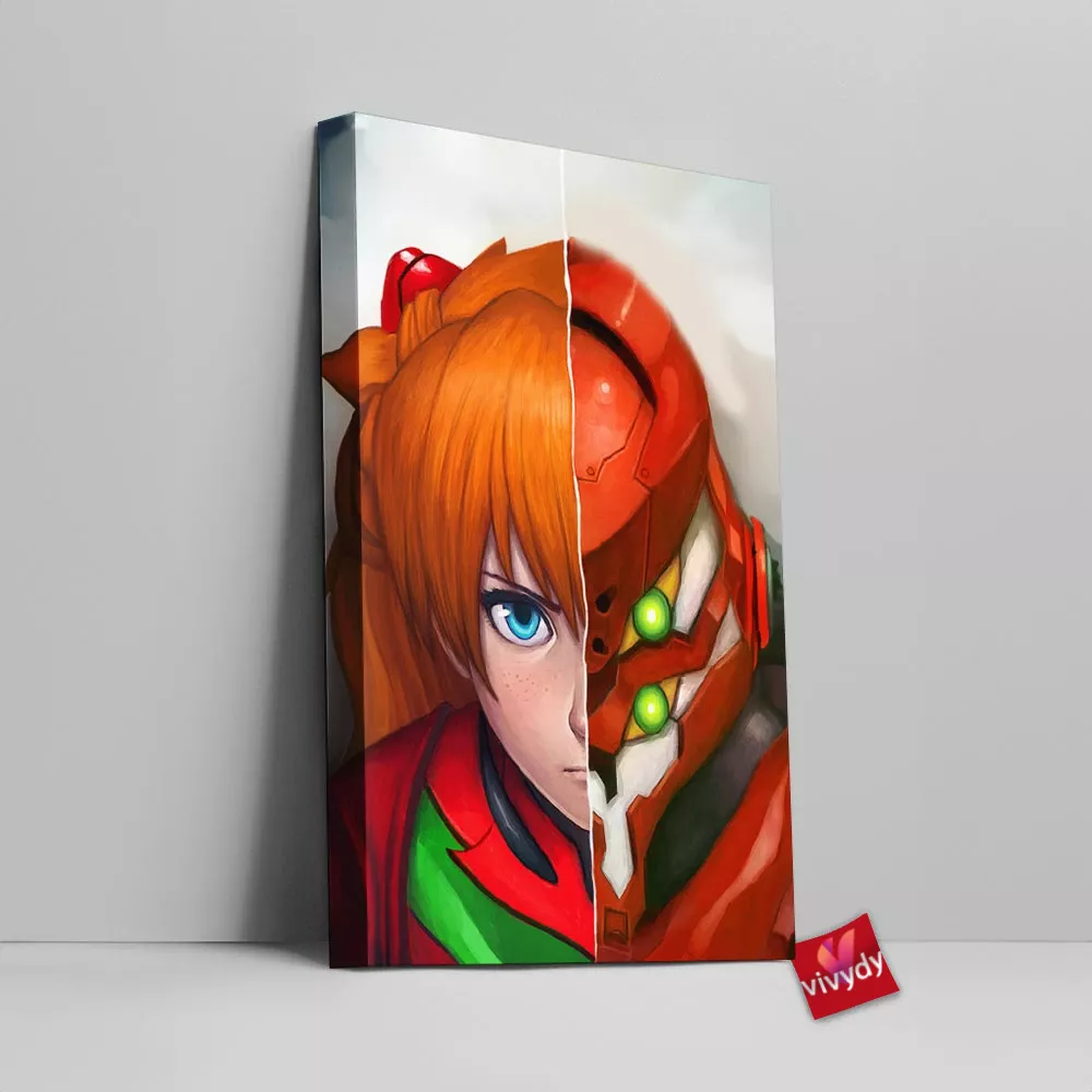 Asuka Langley Soryu Canvas Wall Art