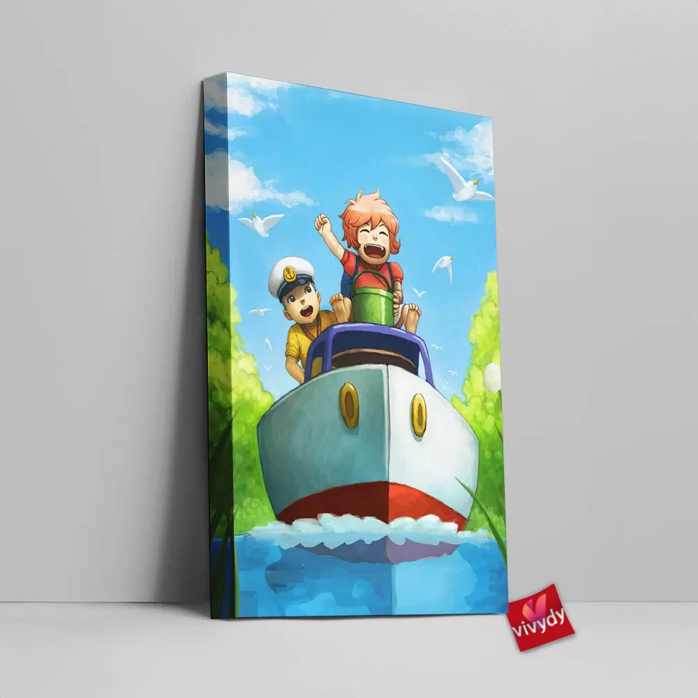 Ponyo Canvas Wall Art