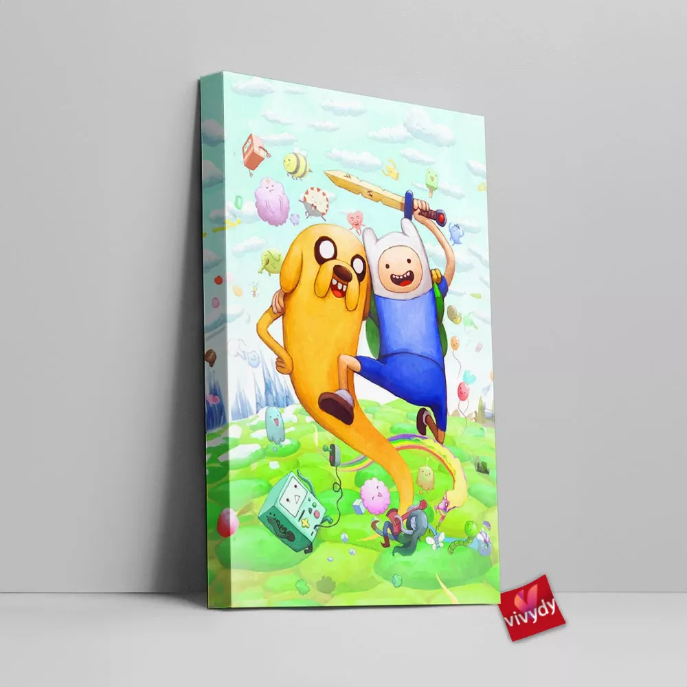 Adventure Time Canvas Wall Art