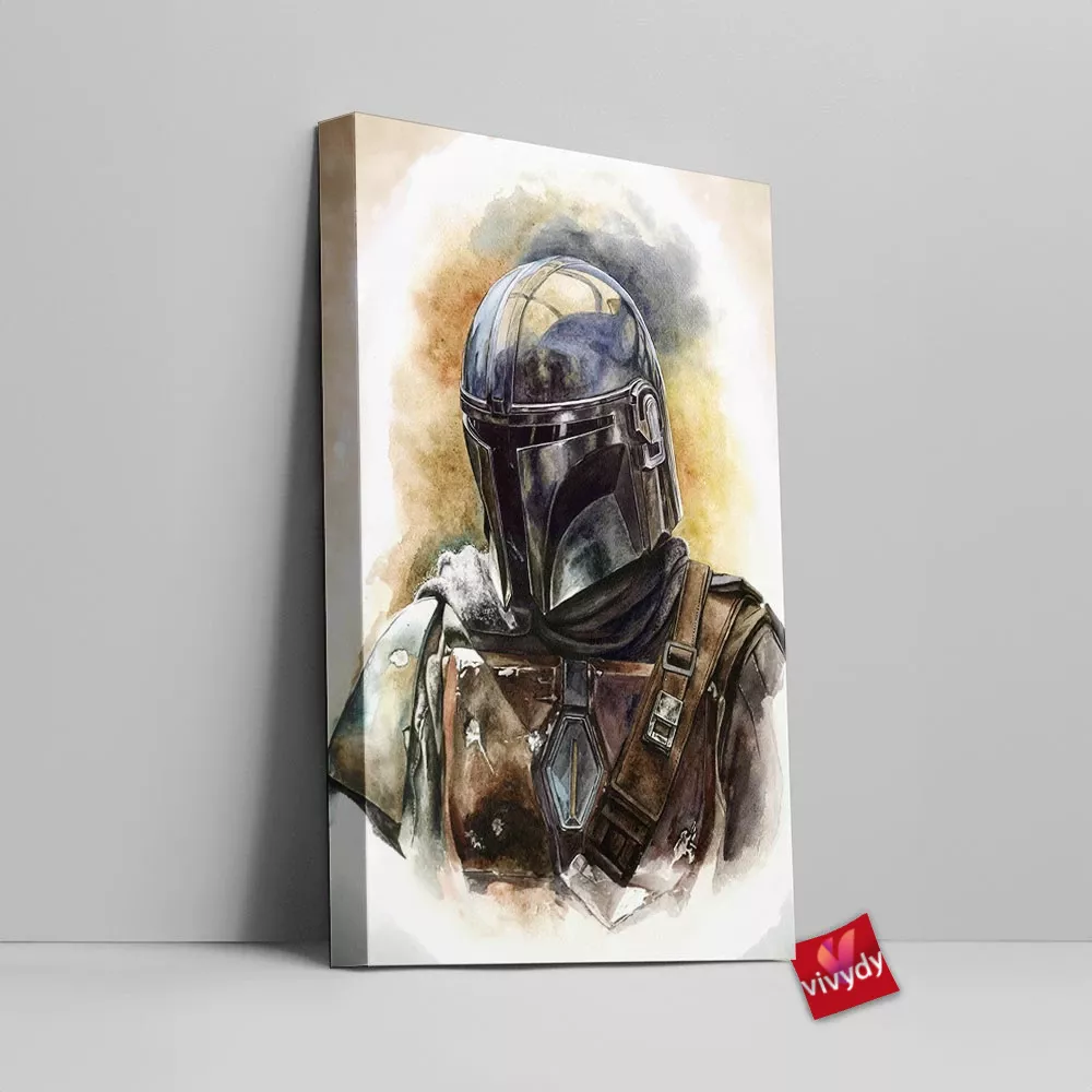 The Mandalorian Canvas Wall Art