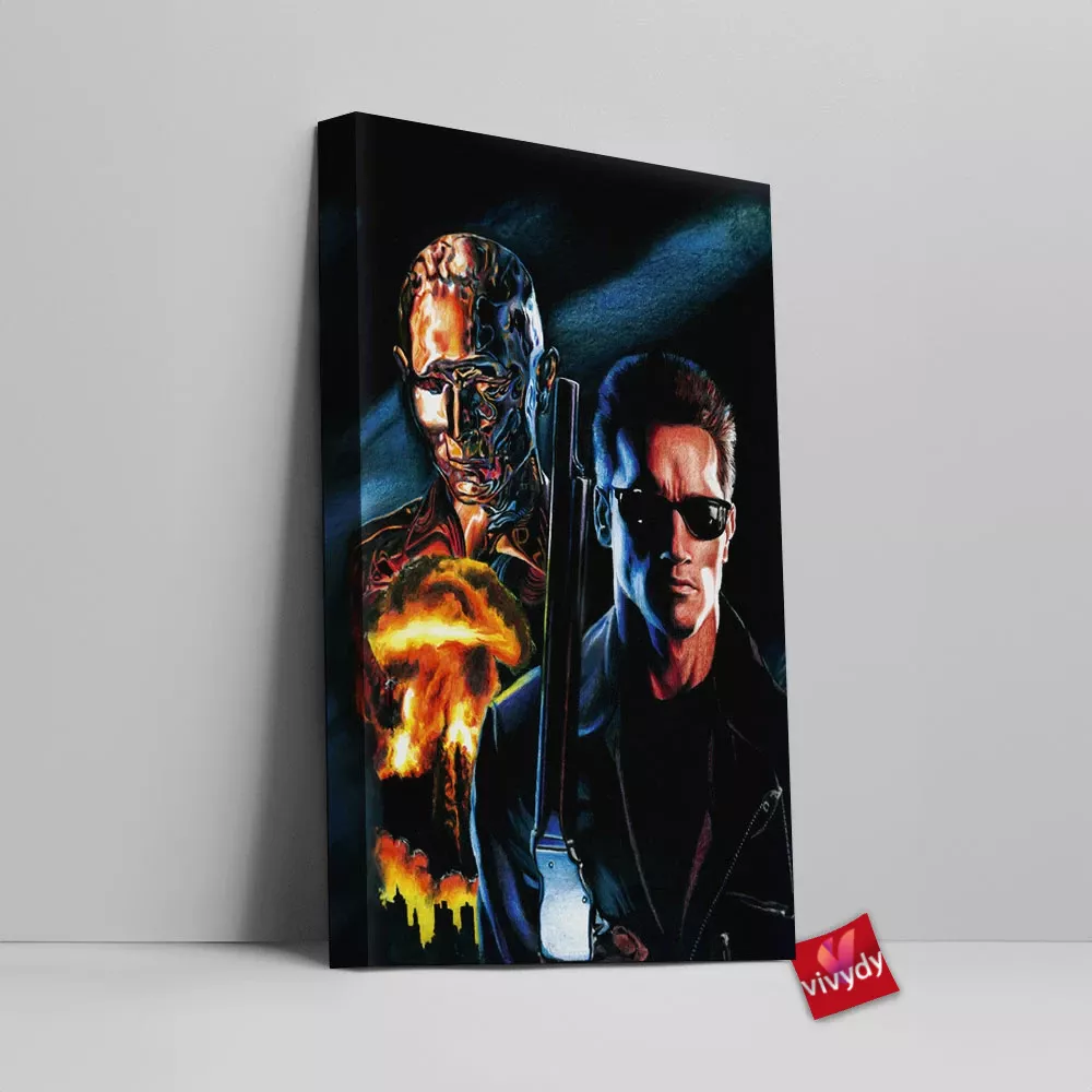 Judgment Day Terminator Canvas Wall Art