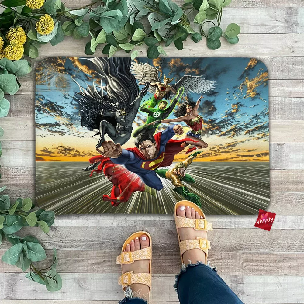 Justice League Doormat