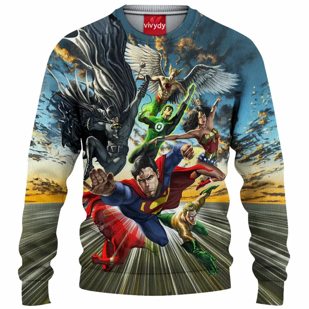 Justice League Knitted Sweater