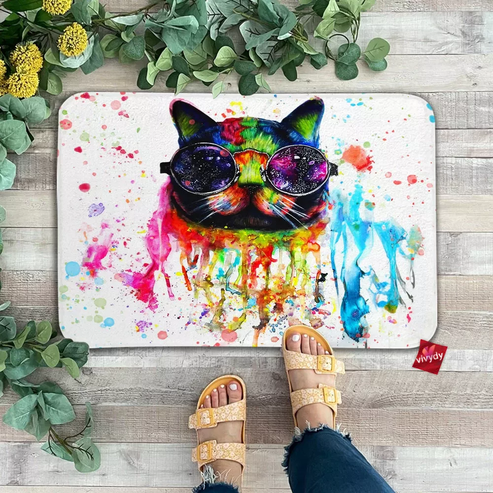 Space Cat Doormat