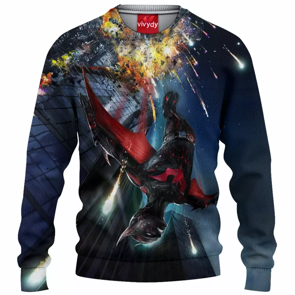 Batman Beyond Knitted Sweater