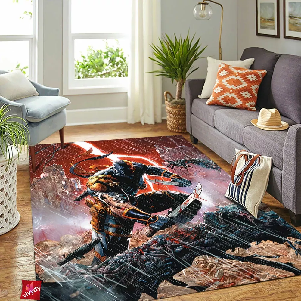 Death Stroke Rectangle Rug