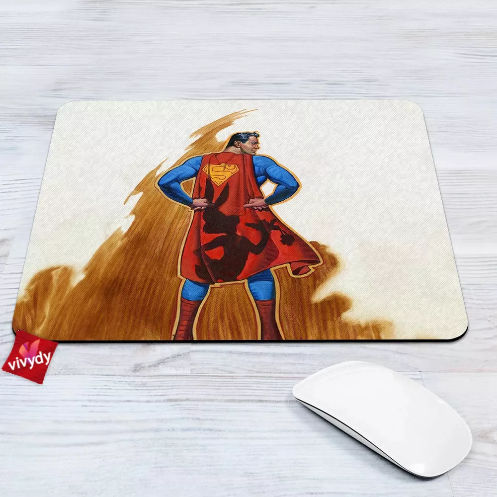 Superman x Bugs Bunny Mouse Pad