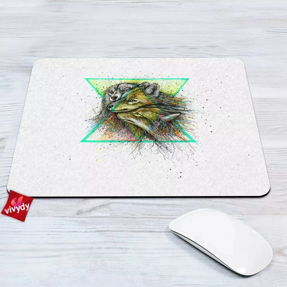 Wolf Pack Mouse Pad