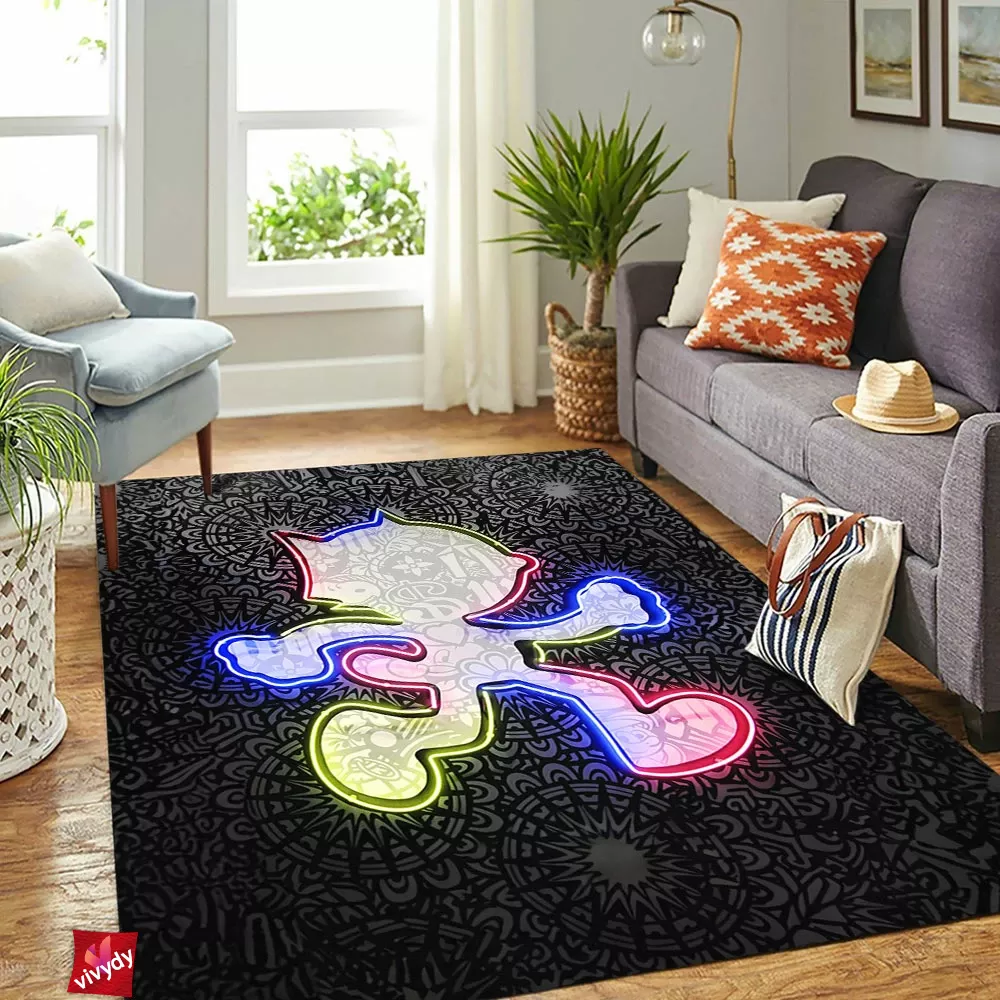 Felix The Cat,Meow Rectangle Rug