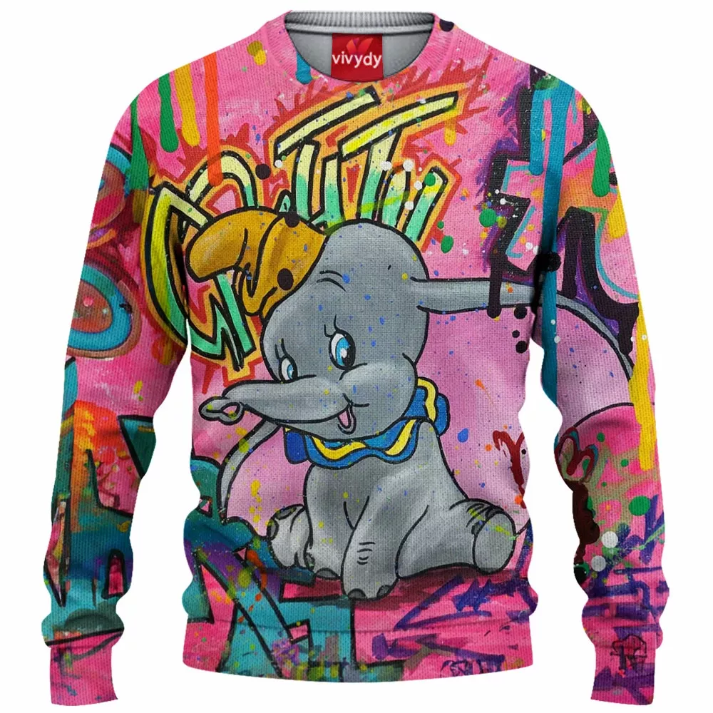 Dumbo Knitted Sweater