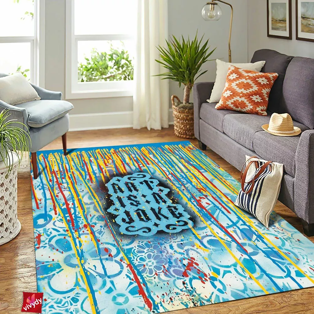 Art is a Joke Rectangle Rug