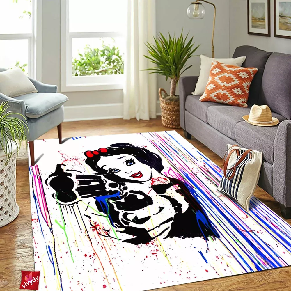 Snow White Rectangle Rug