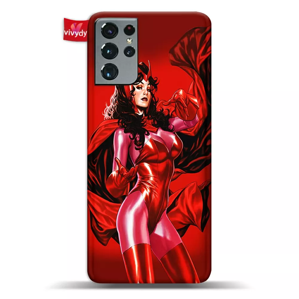 Scarlet Witch Phone Case Samsung