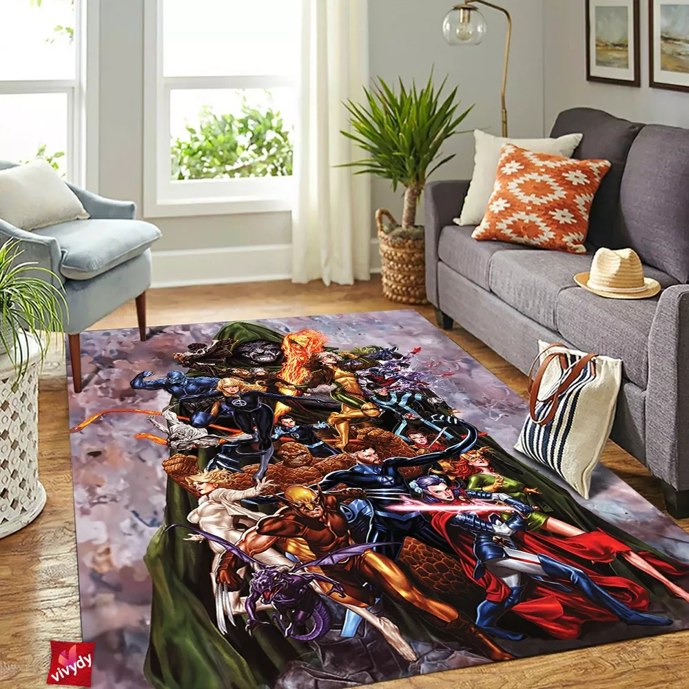 X-men Fantastic Four Rectangle Rug