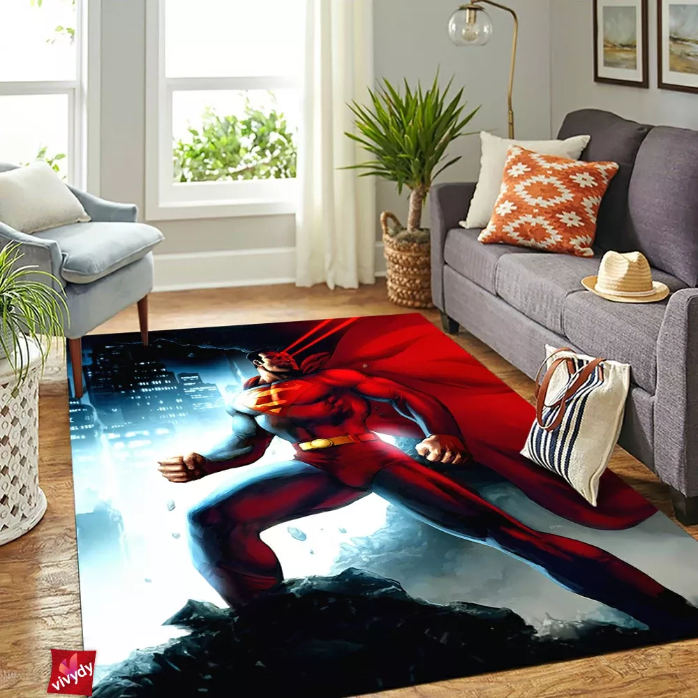 Superman Rectangle Rug