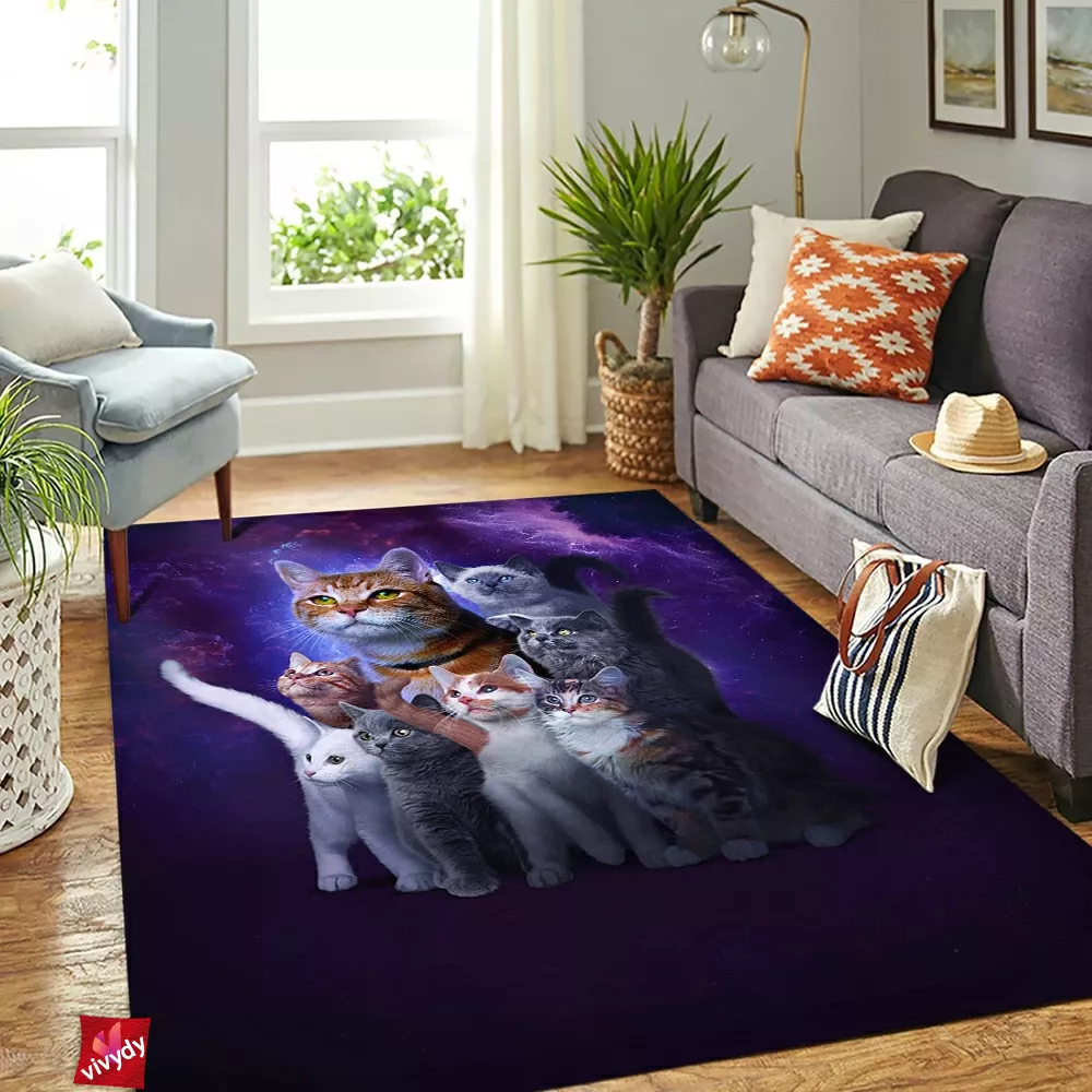 Cats Comic Rectangle Rug