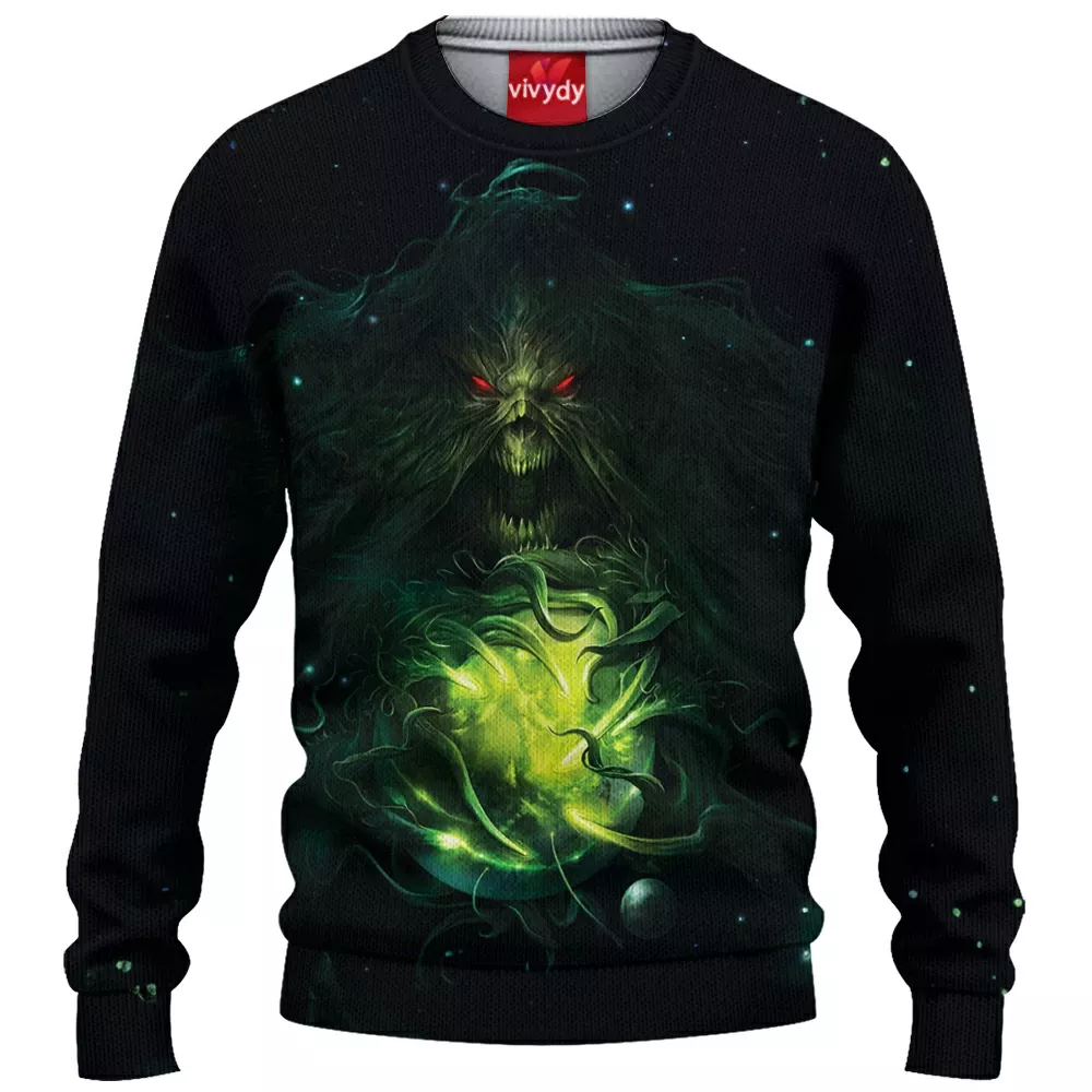 Swamp Thing Knitted Sweater