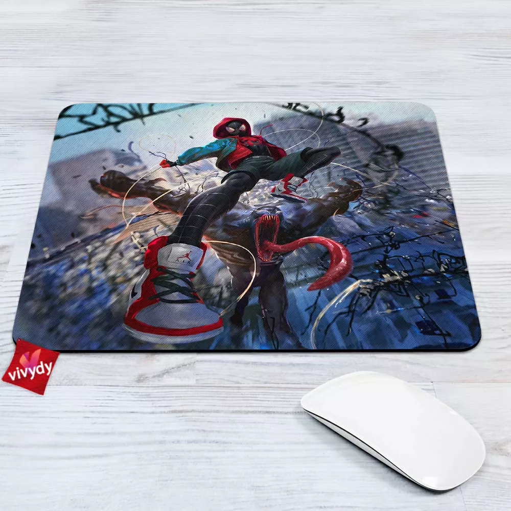 Miles Morales Venom Mouse Pad