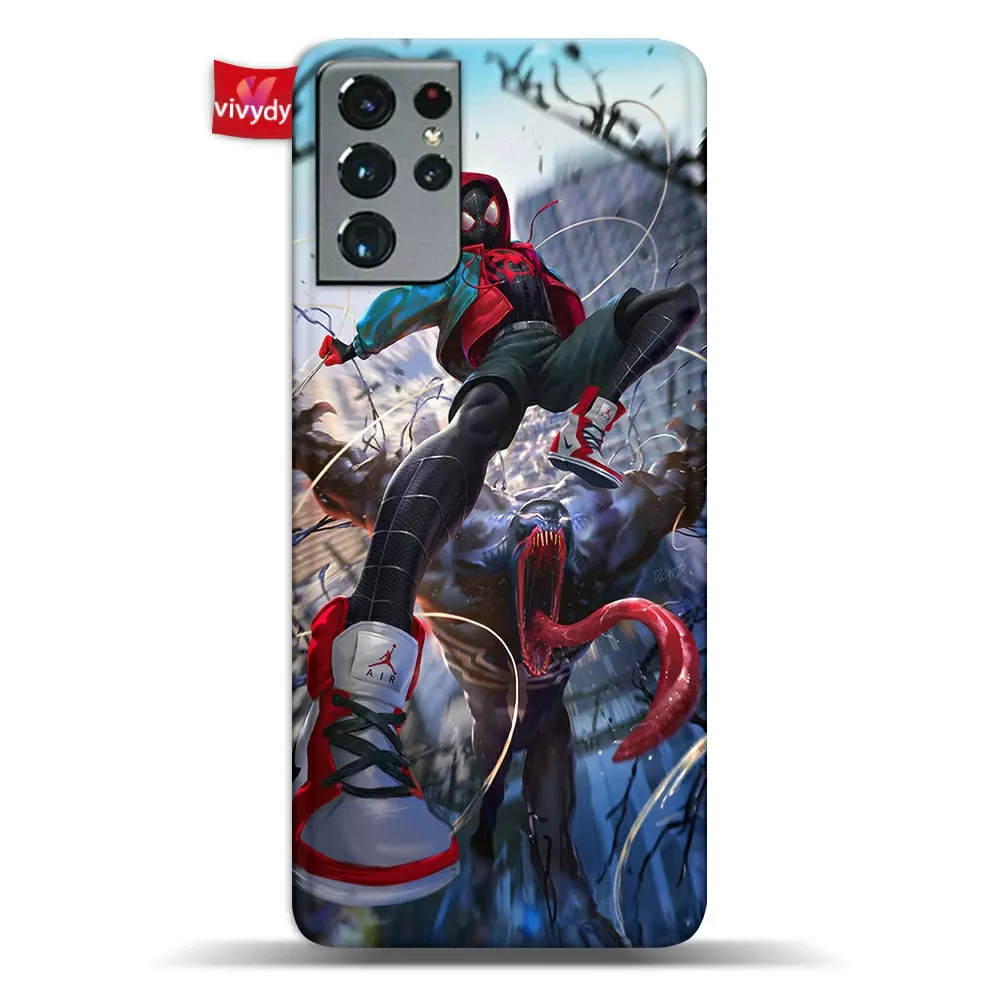 Miles Morales Venom Phone Case Samsung