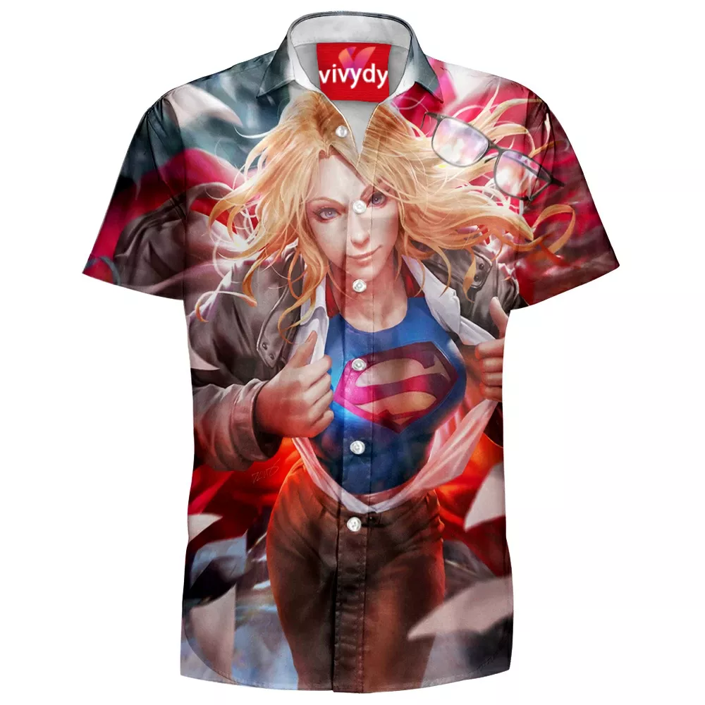 Supergirl Hawaiian Shirt