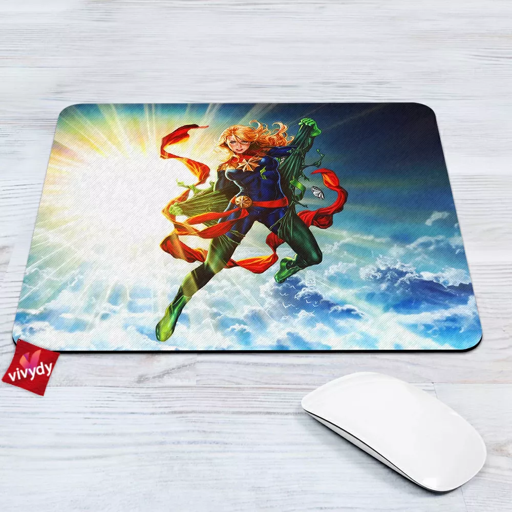 Captain Comic Mouse Pad