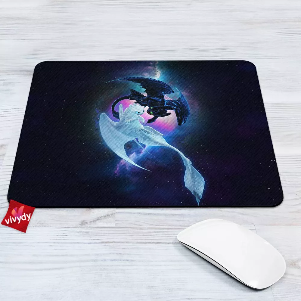 Night Light Fury Mouse Pad