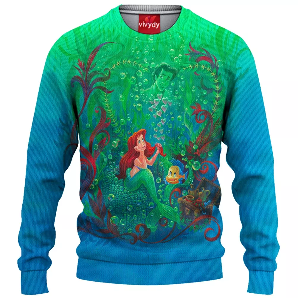 The Little Mermaid Knitted Sweater