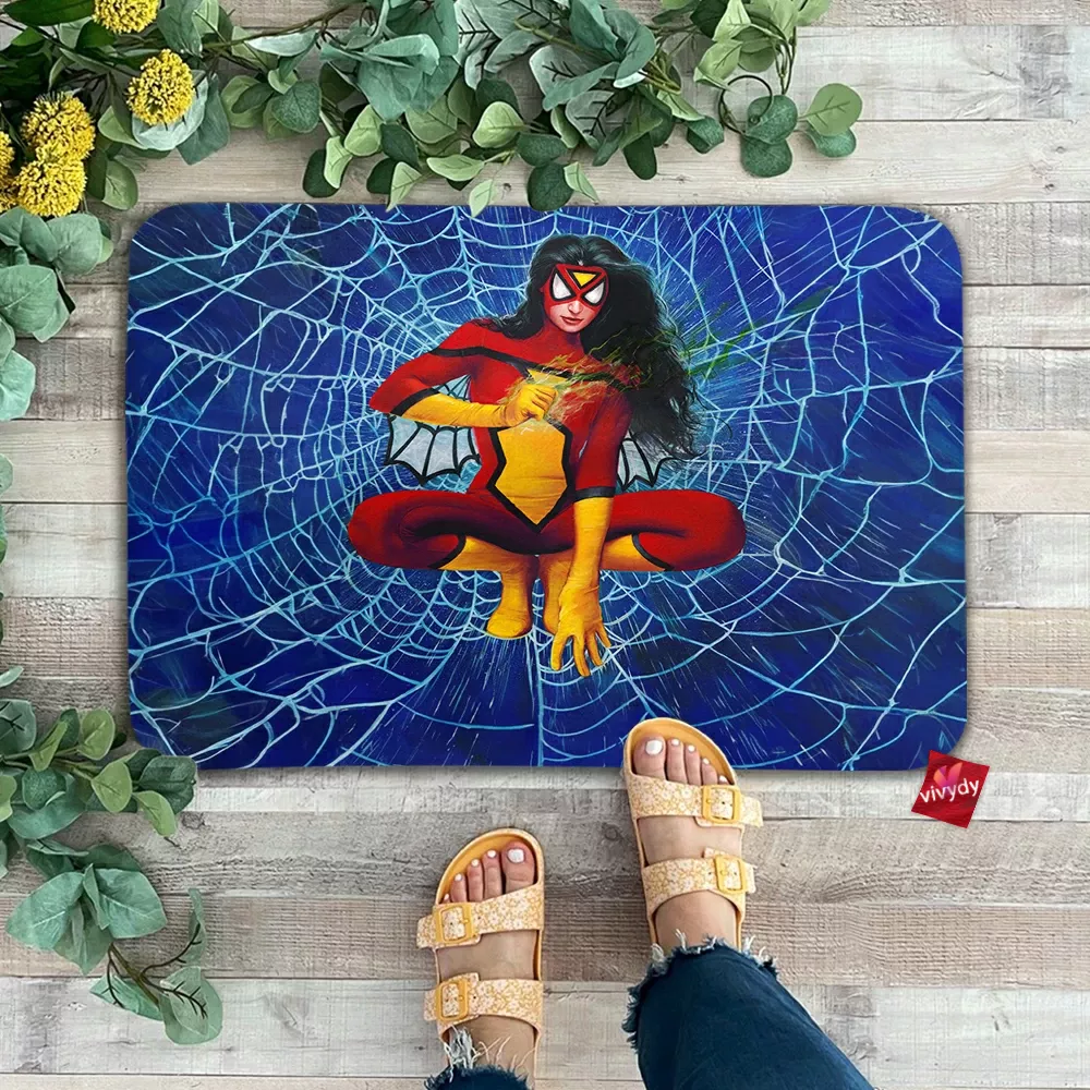 Spider-woman Doormat