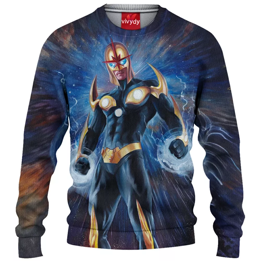 Nova Comic Knitted Sweater