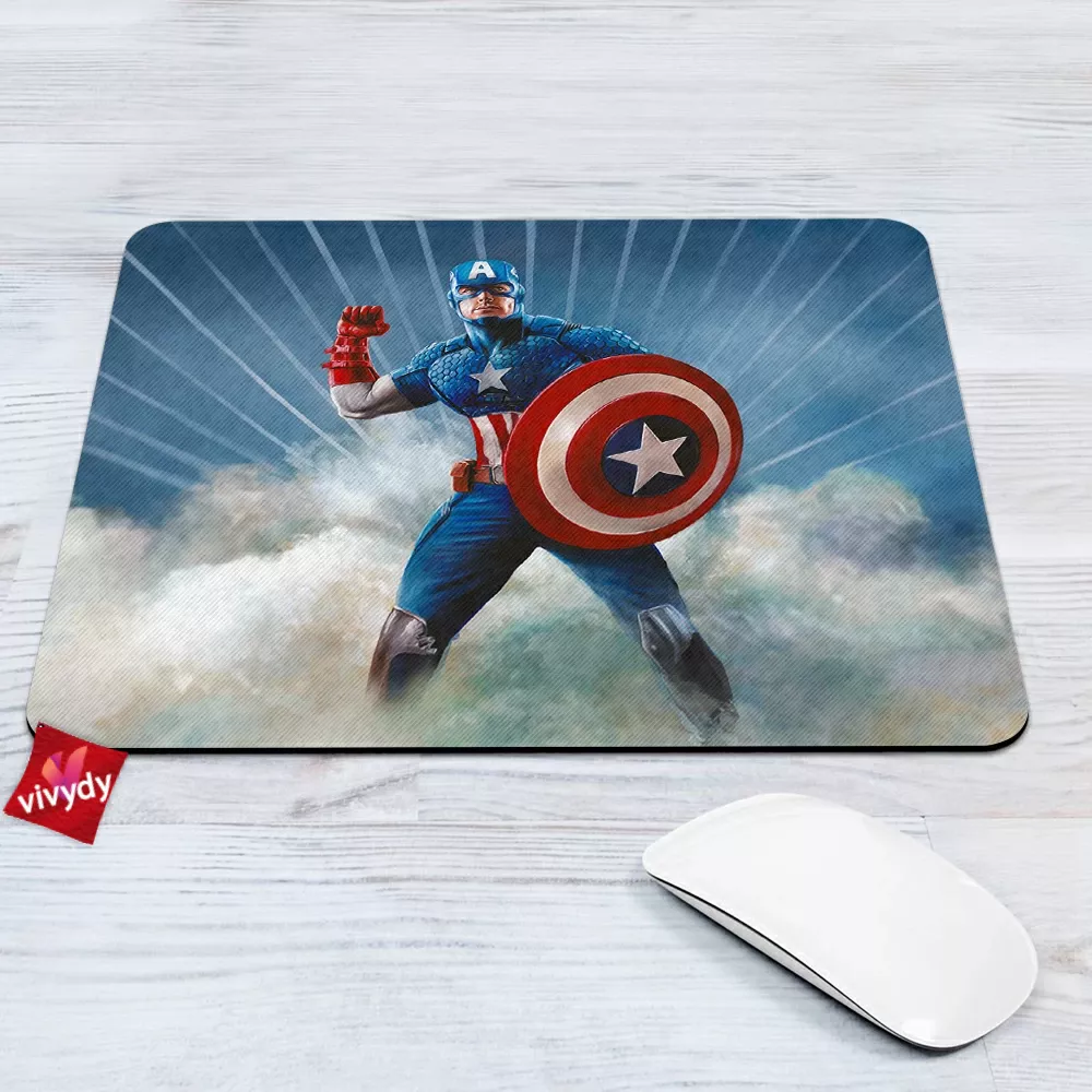 Captain America Mouse Pad