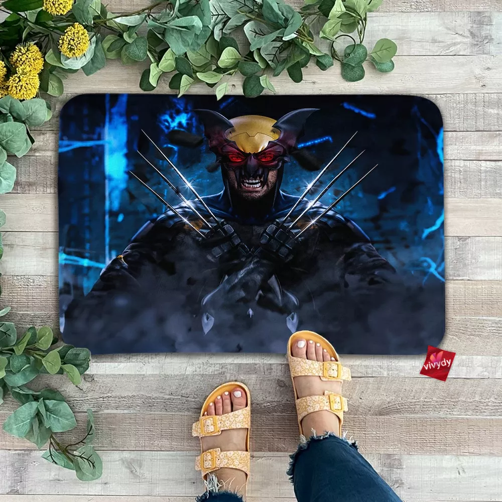 Wolverine x Batman Doormat