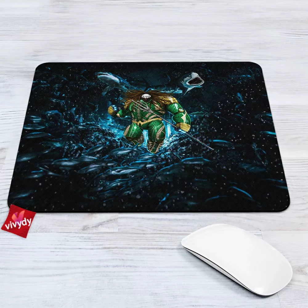 Baymax x Aquaman Mouse Pad