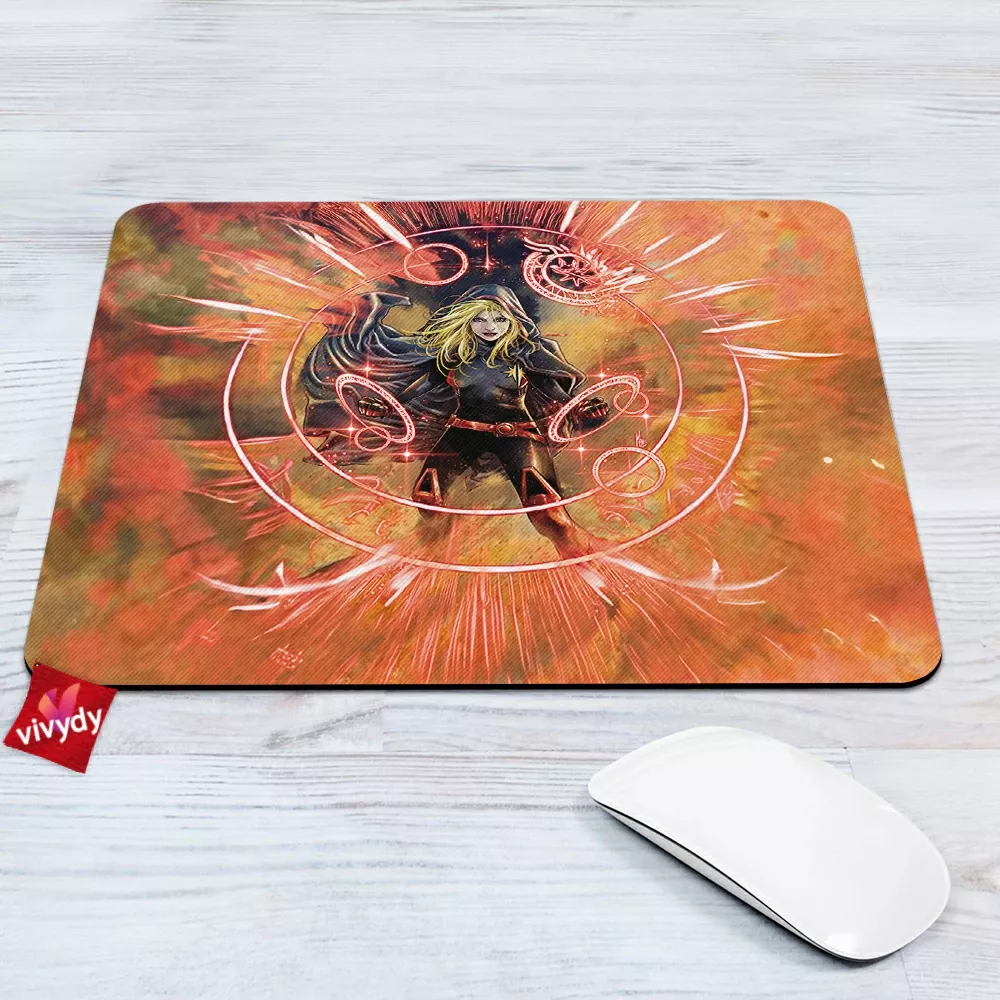 Captain Comic Mouse Pad