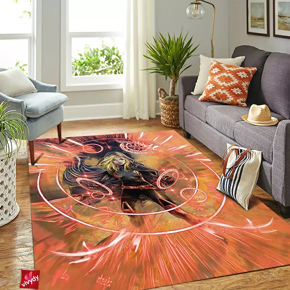 Captain Comic Rectangle Rug