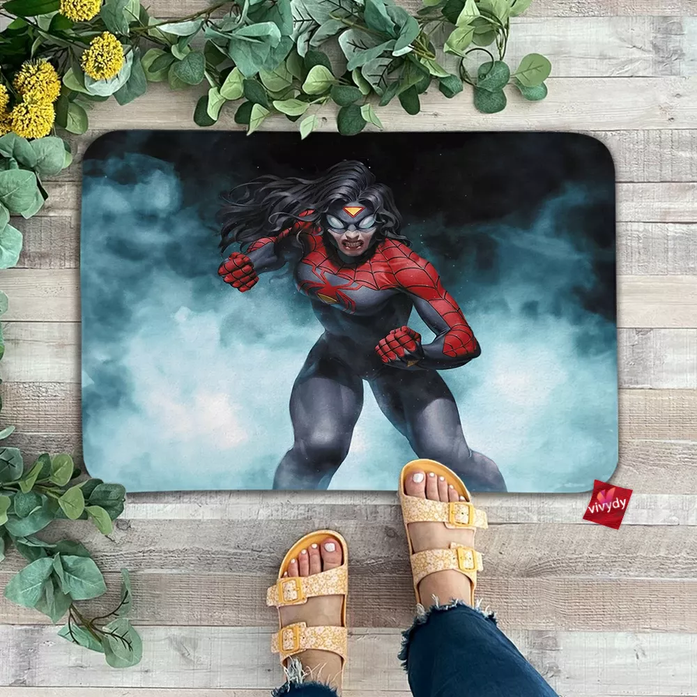 Spider-Woman Doormat