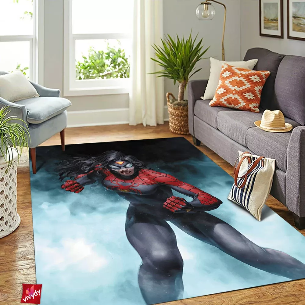 Spider-Woman Rectangle Rug