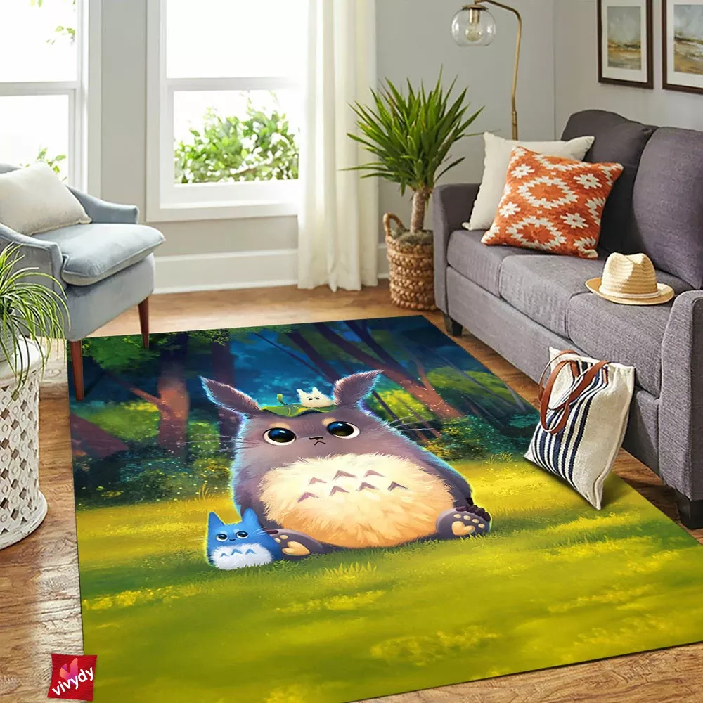 My Neighbor Totoro Rectangle Rug