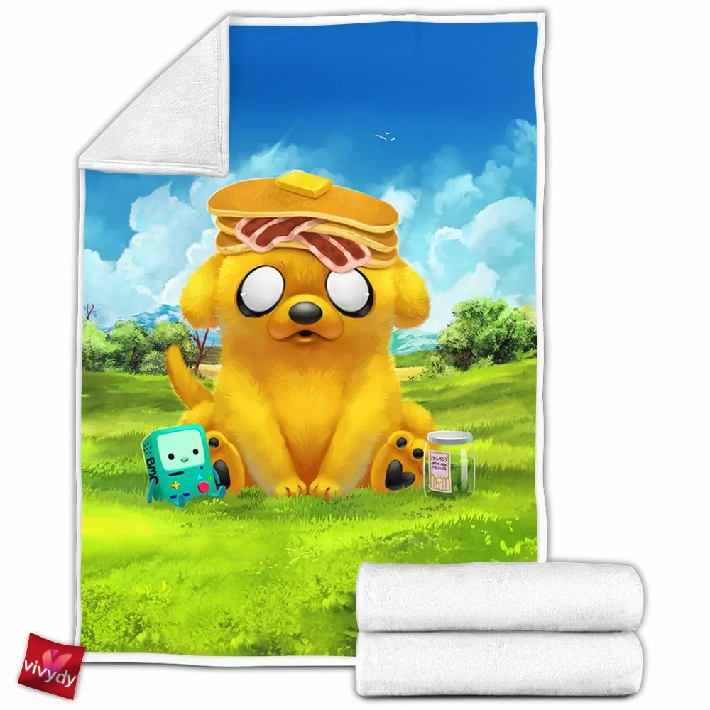 Jake The Dog Fleece Blanket