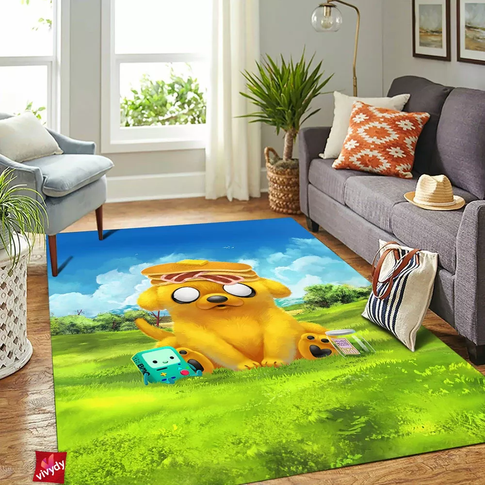 Jake The Dog Rectangle Rug