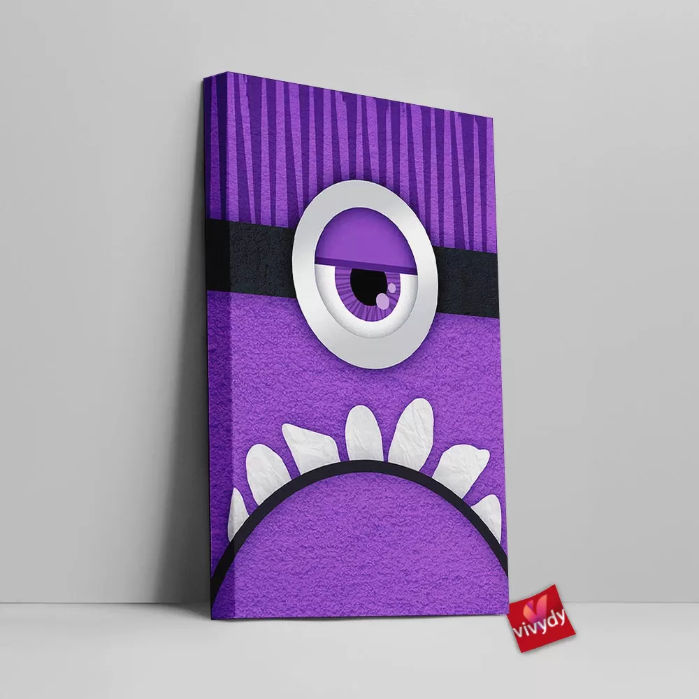 Evil Minion Canvas Wall Art