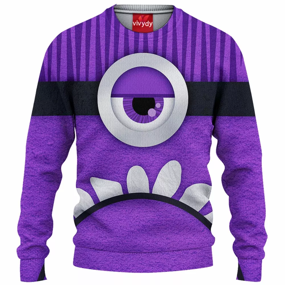 Evil Minion Knitted Sweater