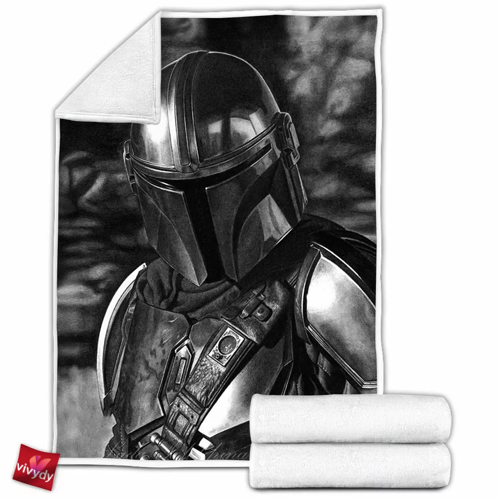 Mandalorian Fleece Blanket