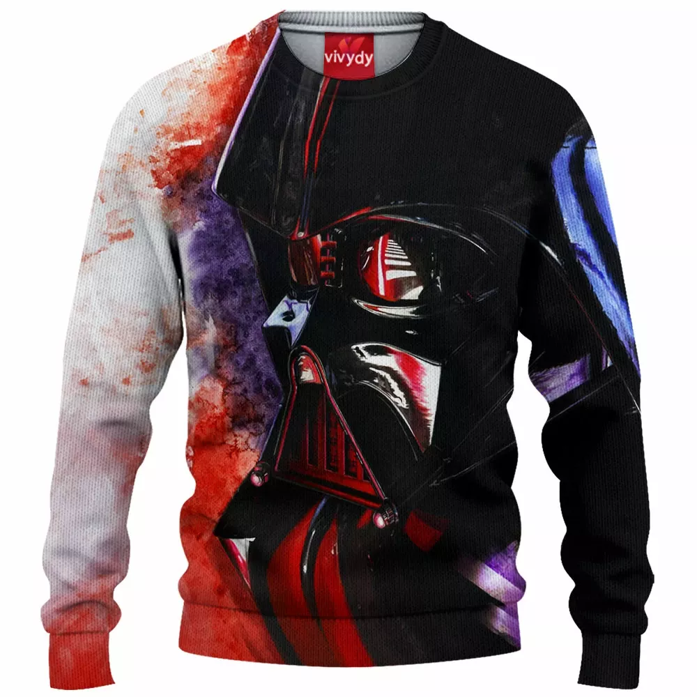 Darth Vader Knitted Sweater