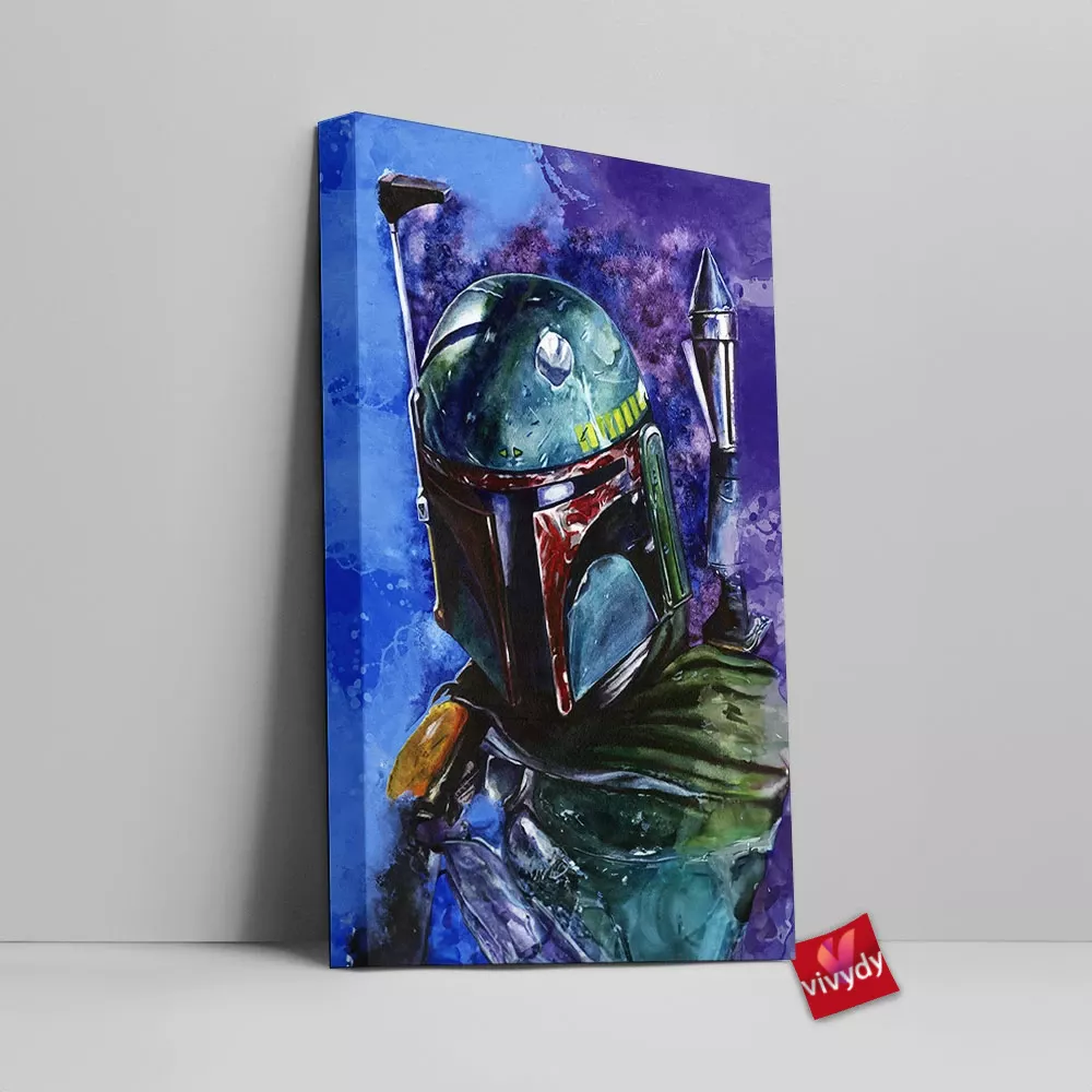 Boba Fett Canvas Wall Art