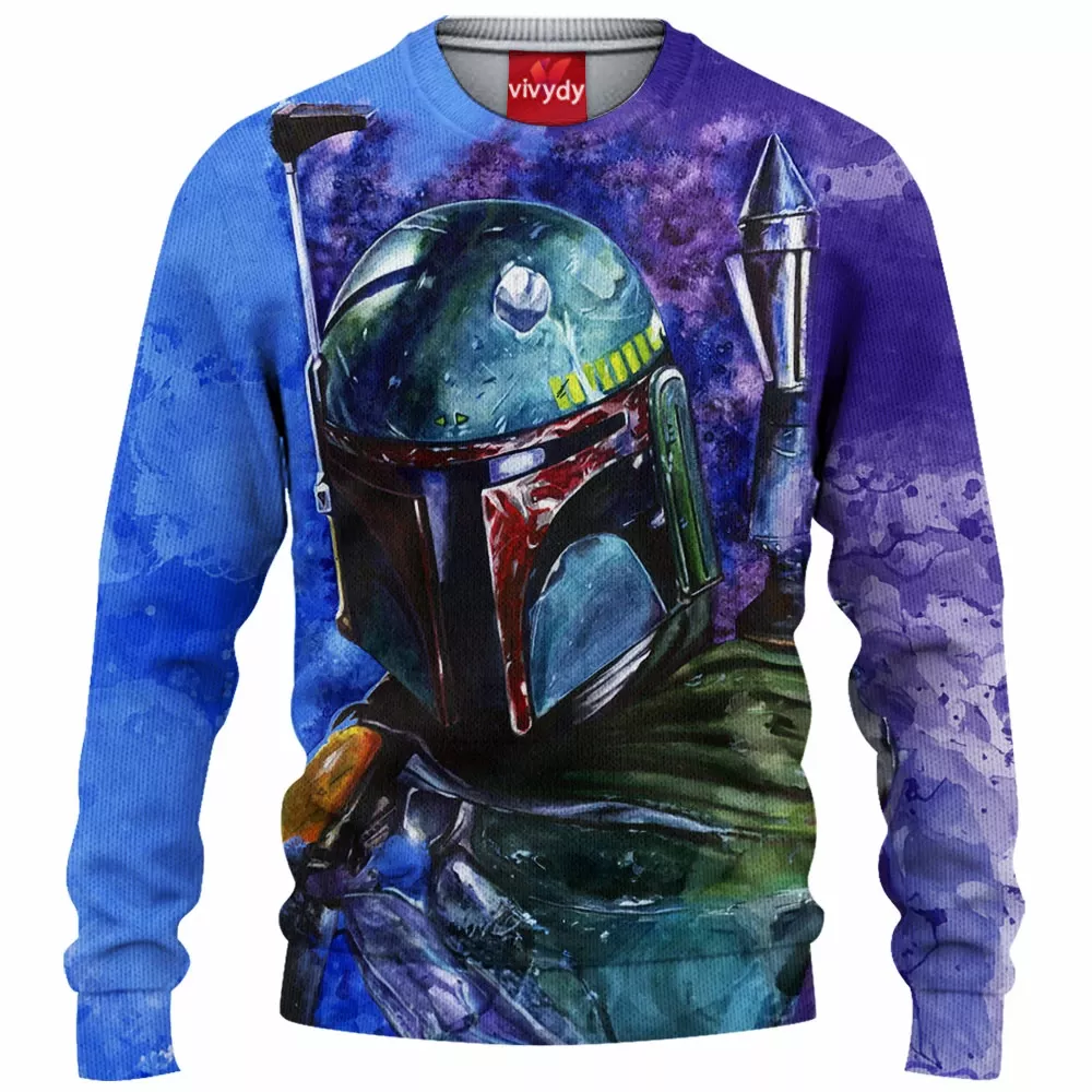 Boba Fett Knitted Sweater